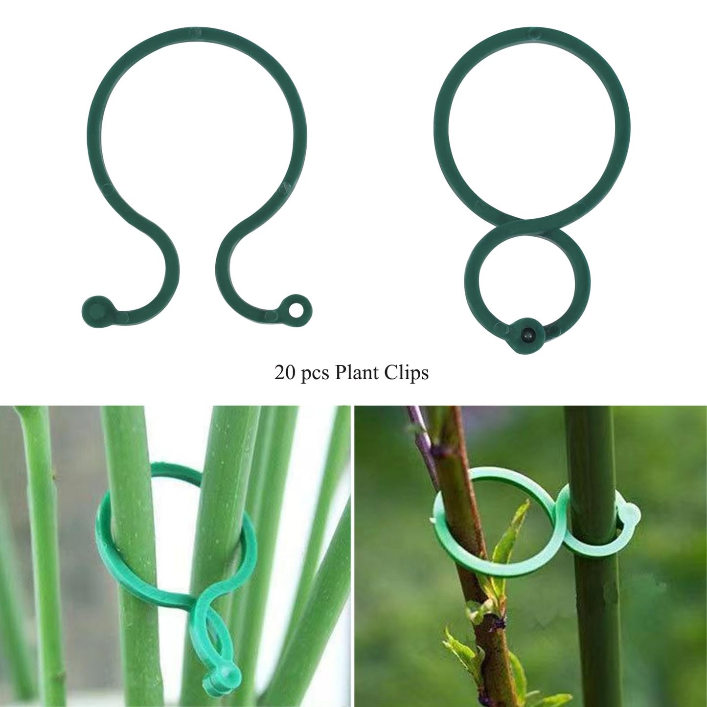 Plant Stake Support - 6 Pack Adjustable Height 16" or 30", Garden Support Stake Plant Cage Support Rings, Single Stem Plant Support Stakes, for Flowers Amaryllis Tomatoes Peony Lily Rose (30inch)