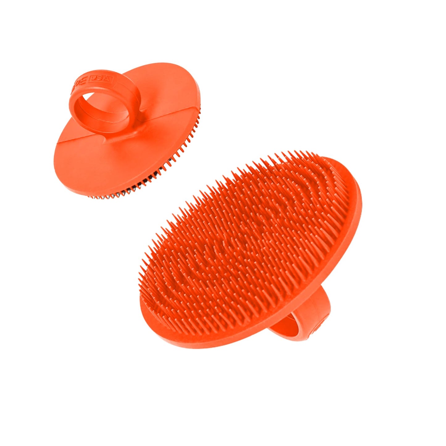Boie USA Face Scrubber - Handheld Facial Tool, Deep Cleansing Exfoliating Facial Brush. Fights Acne with Gentle, Silicone-Like Bristles, Long Lasting, & Hypoallergenic (Blue)