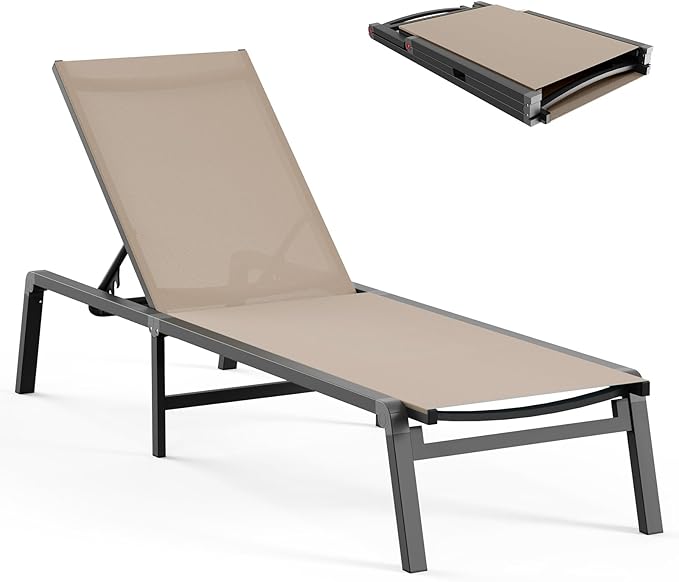 Aluminum Chaise Lounge Ourdoor