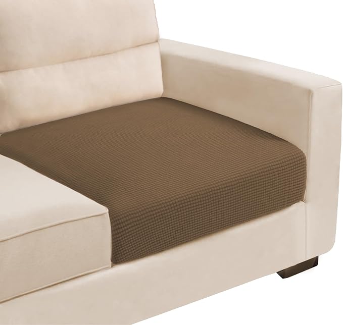 Water Repellent Single Seat Cushion Cover, Replacement Chair/Sofa Cushion