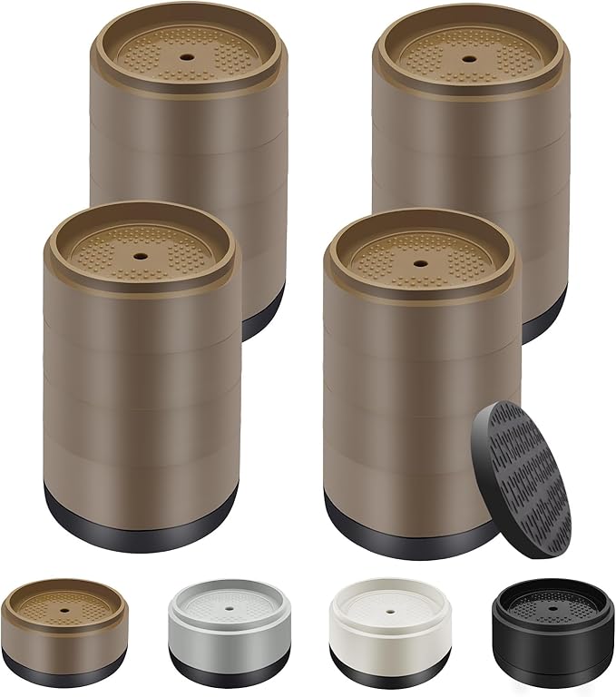 Furniture Risers Bed Risers Heavy Duty 1 inch, 2 inch, 3 inch, 4 inch Round