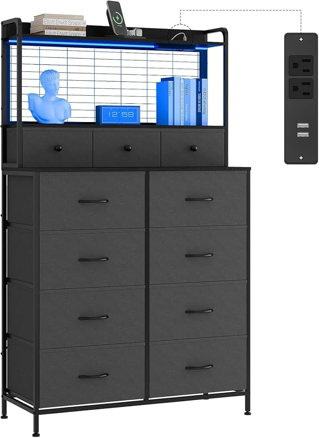 Jojoka Smart Dresser for Bedroom