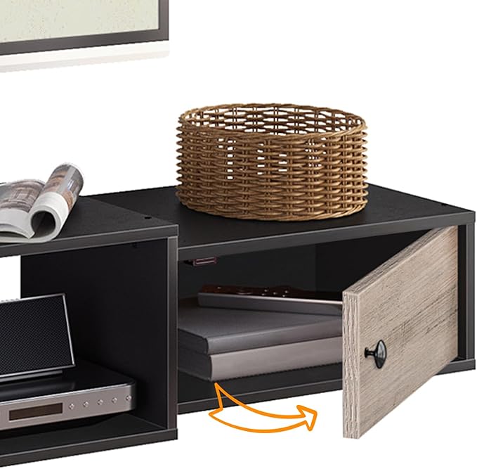 HOOBRO 55" Floating TV Stand
