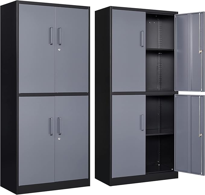 Yizosh Metal Storage Locking Cabinet