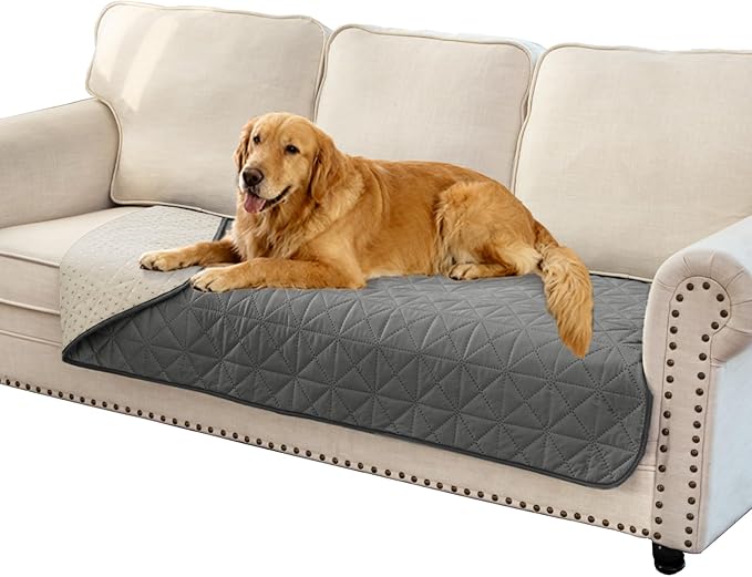 Ameritex Sofa Cover Waterproof for Seats Couch Cover for Dogs Pet Couch Cover