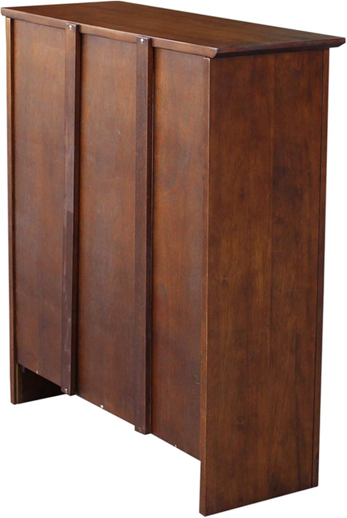 Solid Wood Bookcase 36" High, Adjustable Shelves, Kitchen/Dining Furniture