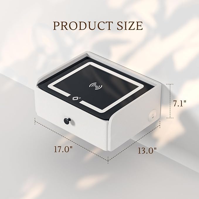 HOMEMORE Floating Nightstand