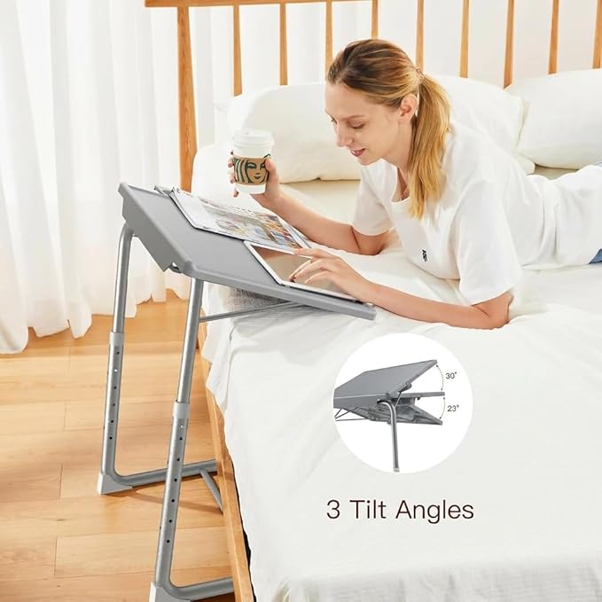 HUANUO Adjustable TV Tray Table