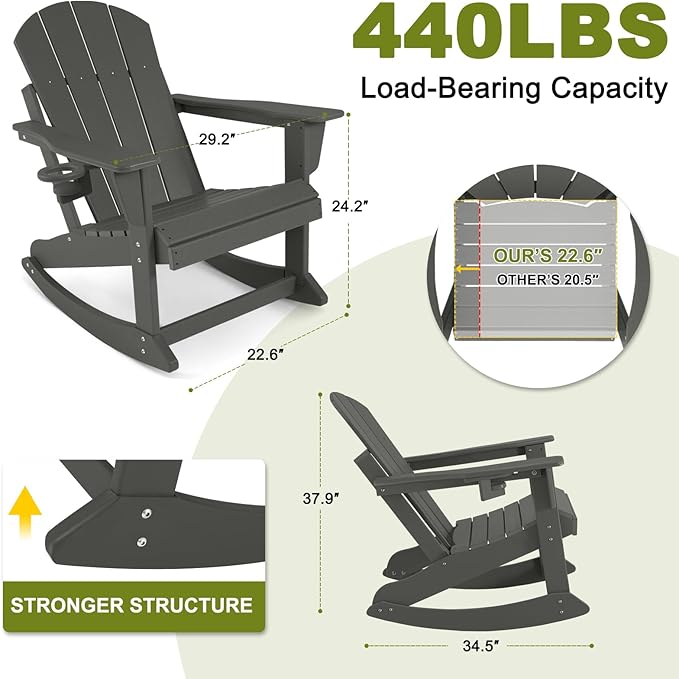 Plastic Adirondack Chair
