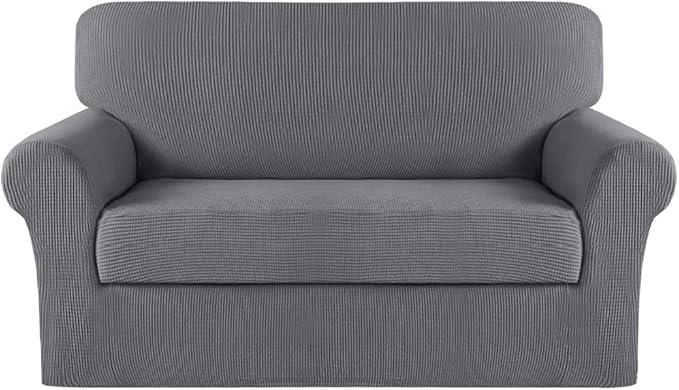 Turquoize Stretch Sofa Slipcover 2 Pieces Sofa Cover Couch Cover