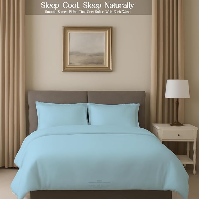 Sleeper Sofa Bed Sheet, 100% Cotton 400 Thread Count, 4 Piece Set, Deep Pocket