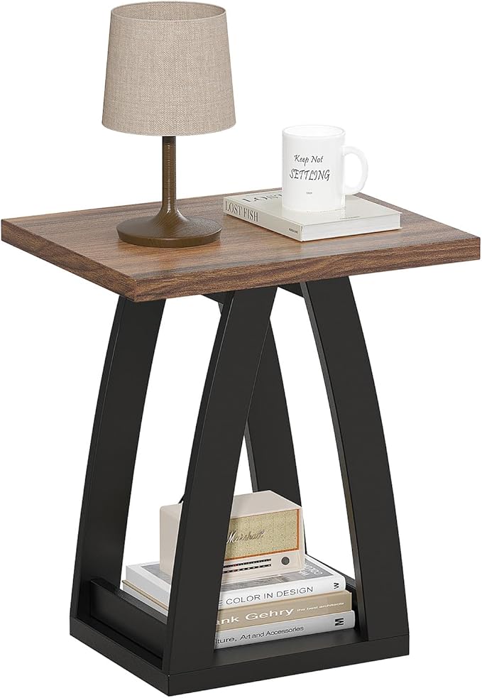 FROMJBEST End Table, Side Table, Nightstand, Sofa Side Table