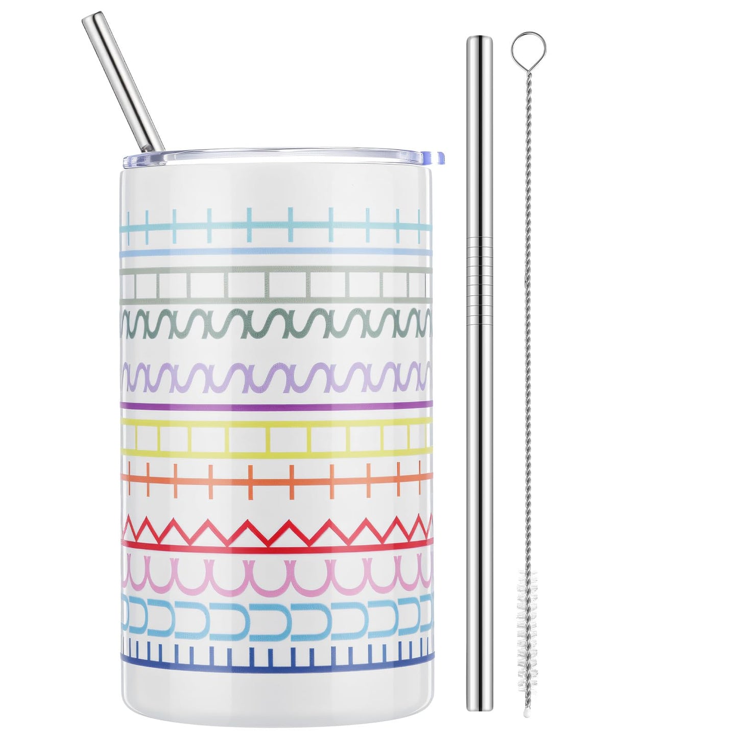 Geiserailie 12 oz Hidden Message Tumbler Funny Coffee Travel Insulated Mug Skinny Tumbler with Lid and Straw White Elephant Gag Gifts Cup for Bestie Friend Coworker Family Employee Gift