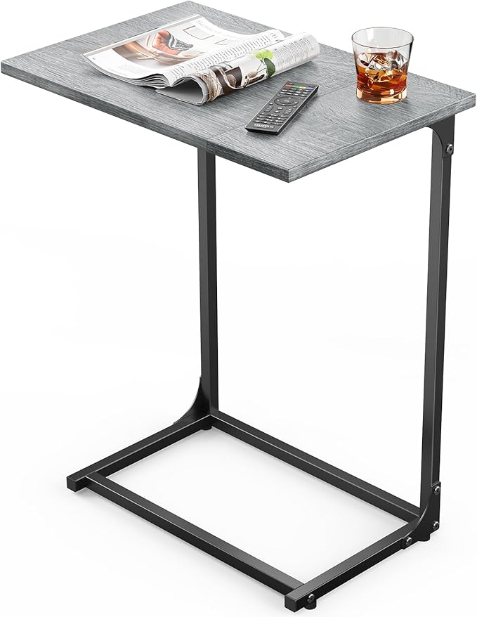 Pipishell C-Shaped Side Table, C Table
