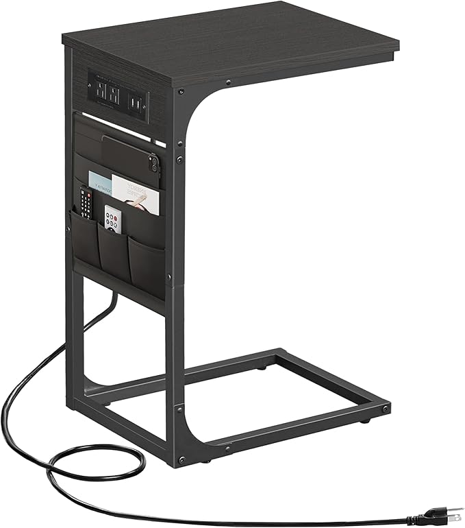 TUTOTAK C Shaped End Table