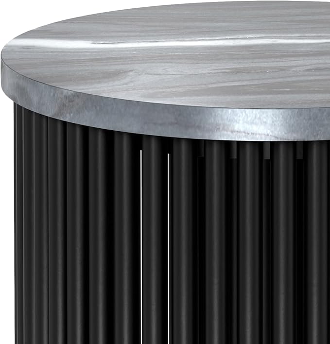 SIMPLIHOME Demy Metal Accent Table