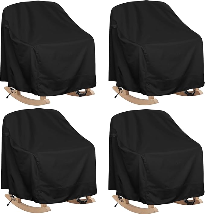 Patio Chair Covers Waterproof Patio Furniture Covers, 27.5"W x 32.5"D x 43"H
