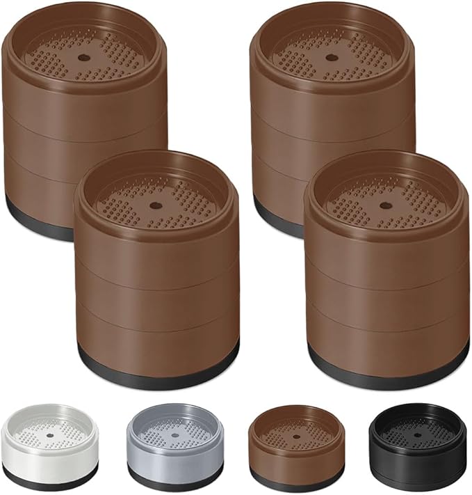 Bed Risers 1 inch, 2 inch, 3 inch, 4 inch Heavy Duty, Adjustable Furniture Riser