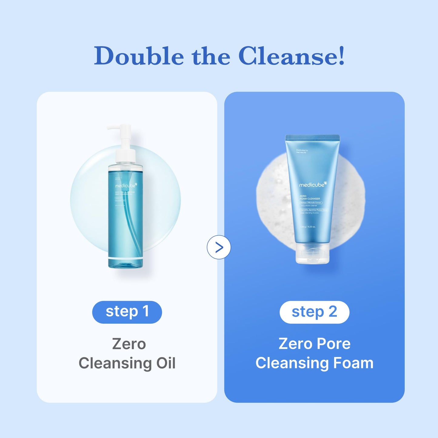medicube PDRN Marshmallow Whip Cleanser | Face Wash, Cleansing Foam for Pore Care & Uneven Skin Tone | Gentle Daily Deep Cleansing | Hydrating and Nourishing Facial Cleanser | Korean Skincare
