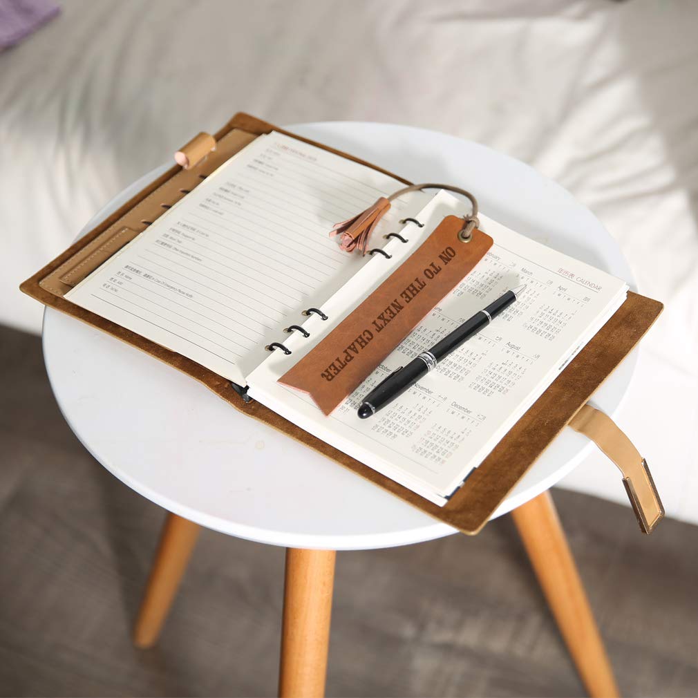 On to the Next Chapter Leather Bookmark Wedding Gift Wedding Favor Bookmark Wedding Reader (on to the Next Chapter)