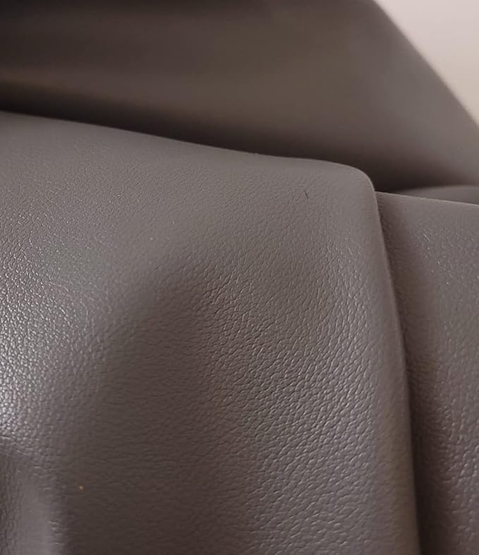 NAT Leathers | Gray Soft Faux Vegan Leather PU {Peta Approved Vegan} | 5 Yards