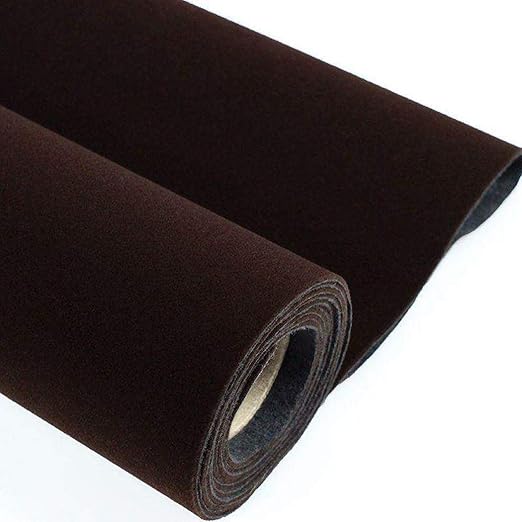 Self Adhesive Brown Velvet Flock Liner