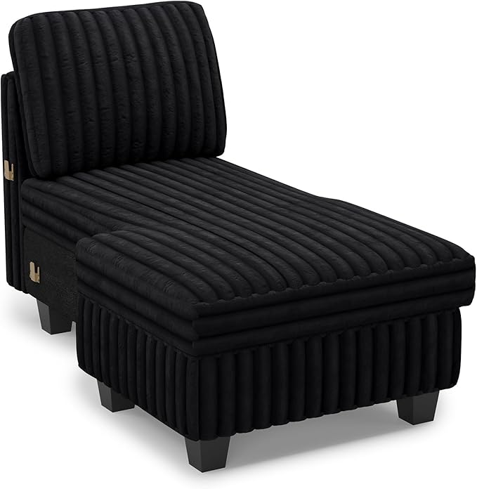 Belffin Modular Sectional Storage Chaise Module