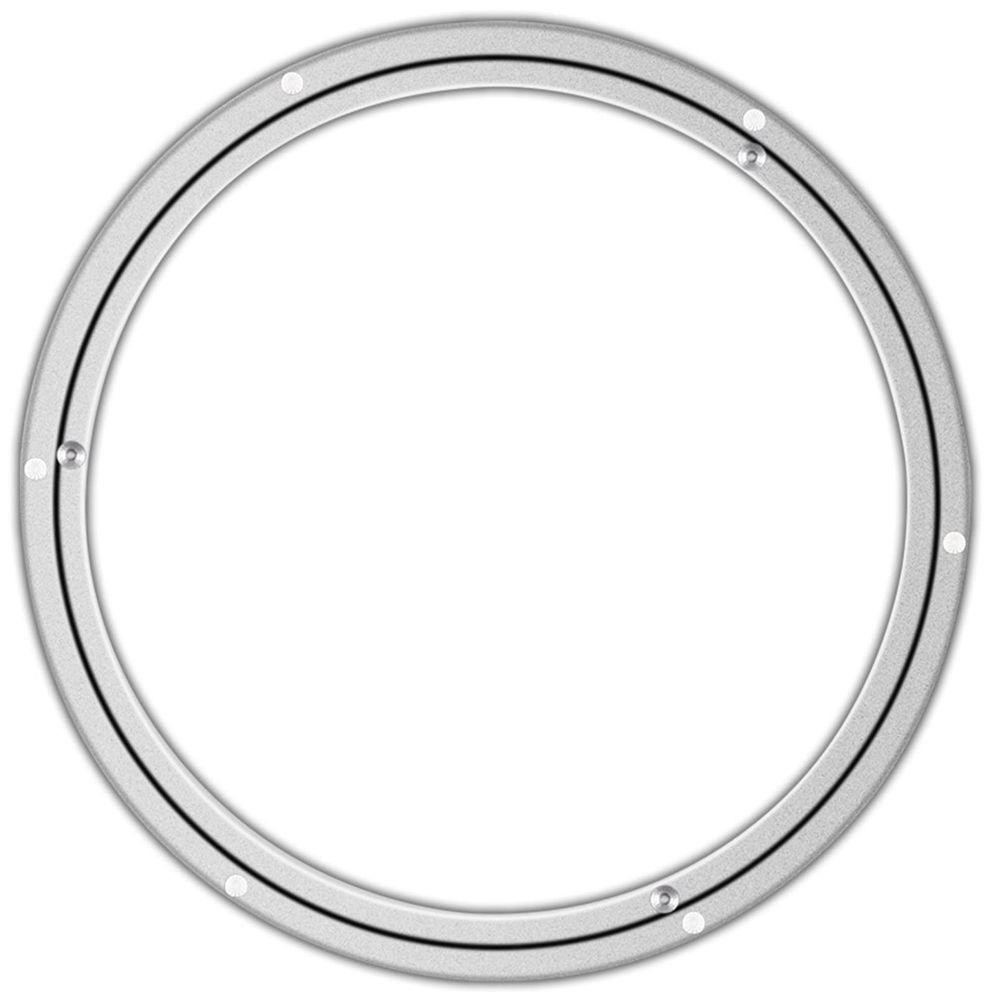 Lazy Susan Hardware Aluminum Metal Rotating Turntable Bearings Swivel Plate Hardware for Dining-Table and Workbench (16 Inchs) …