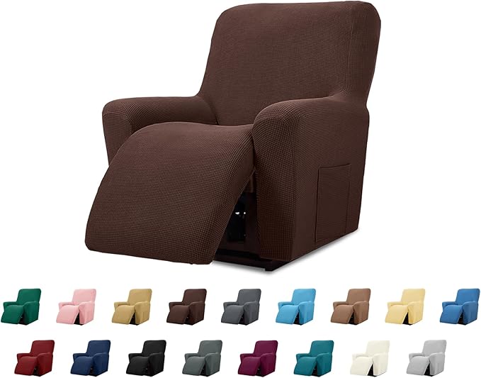 Cupuamon Recliner Chair Covers, Lazy Boy Recliner Covers Stretch Reclining
