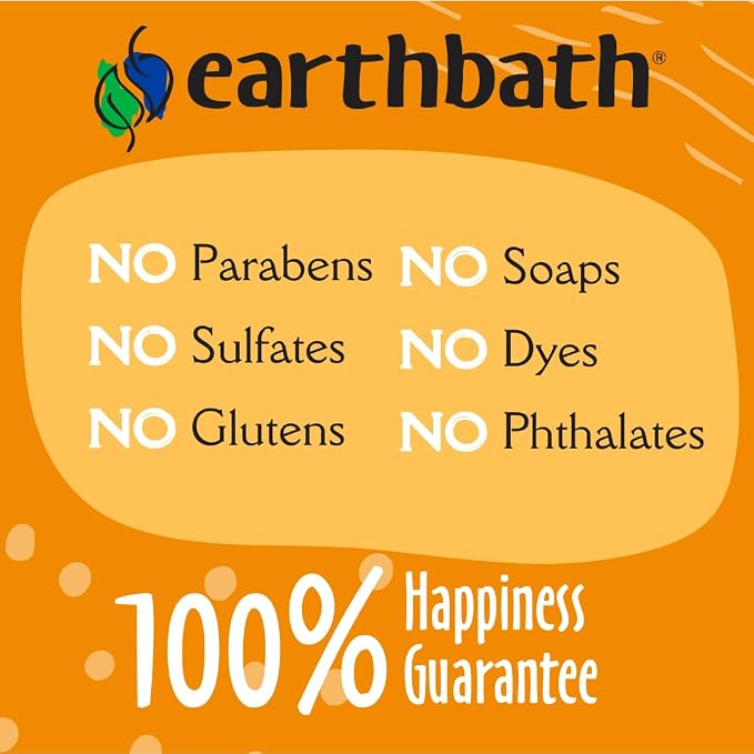 earthbath 2-in-1 Conditioning Dog Shampoo- Gentle Shampoo and Conditioner for Smelly Dogs, Dog Wash in Bulk, Softens and Detangles, Use for Pet Grooming, Dilutes 33:1- Mango Tango, 2.5 Gallon (1 Pack)