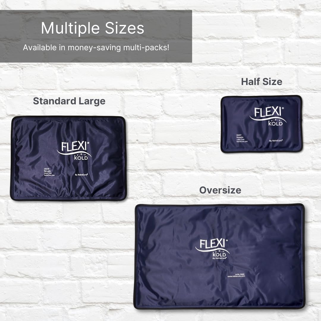 FlexiKold Gel Cold Pack (Standard Size: 26.5 cm X 36.8 cm) - A6300-COLD - Professional Ice Pack Therapy