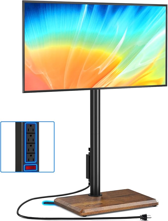 Rfiver Swivel Floor TV Stand