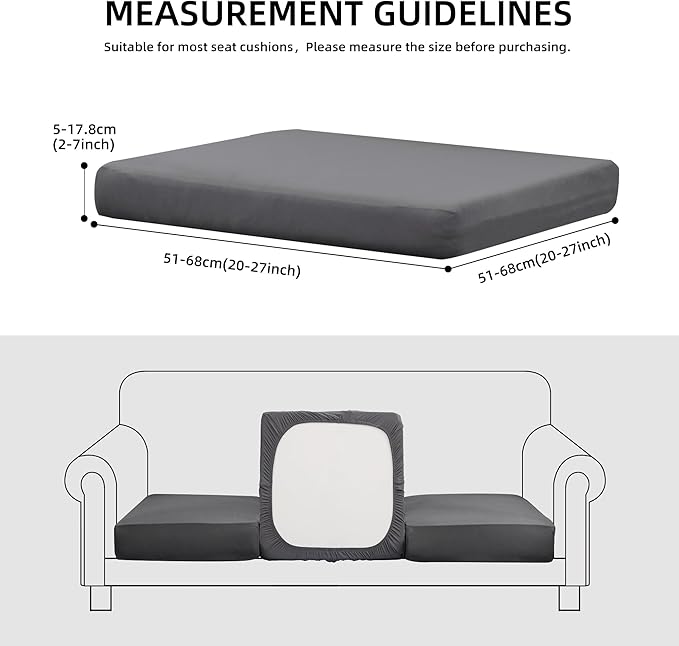 Outdoor Cushion Covers Set, Replacement