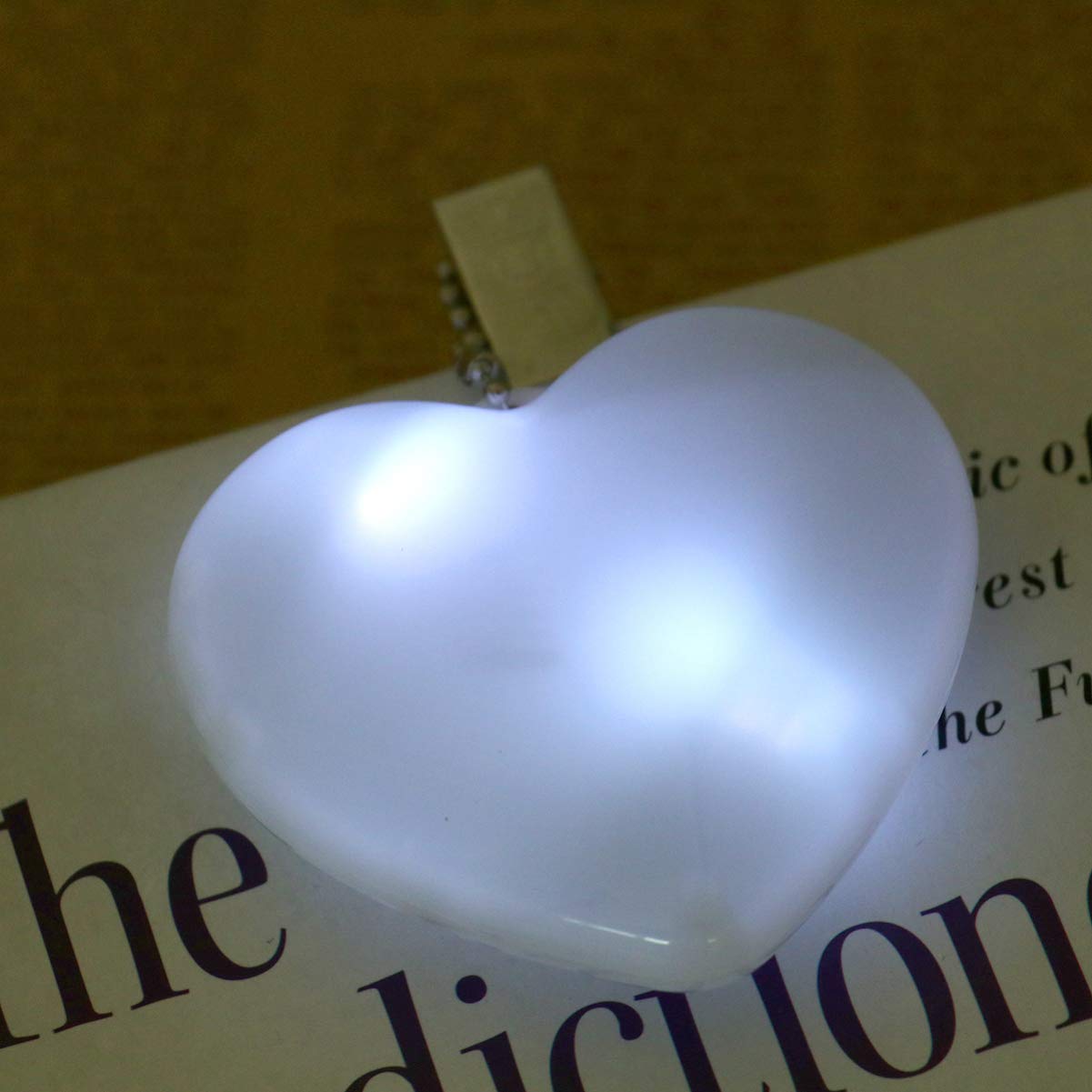 Uonlytech 3pcs Purse Light Handbag Light, Sensor Touch Activated Mini Heart Shape Night Lamp Handbag Purse Lamp for Women & Girls Bag Accessories