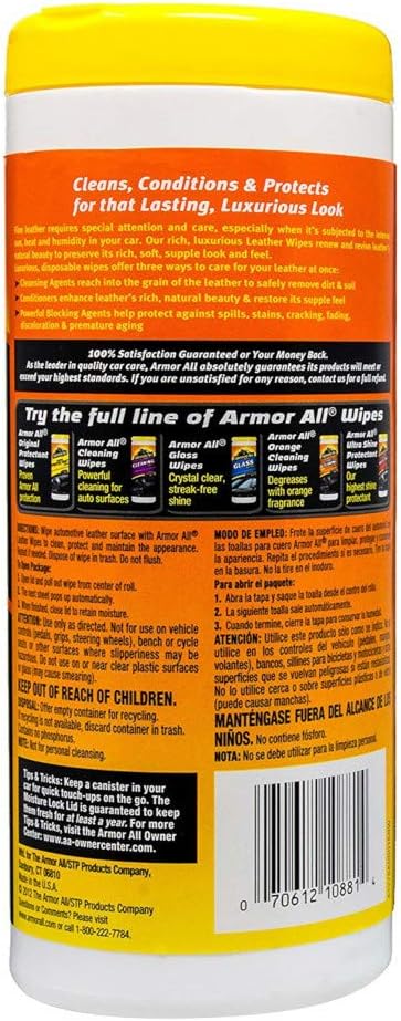 Armor All Interior Cleaner Wipes |