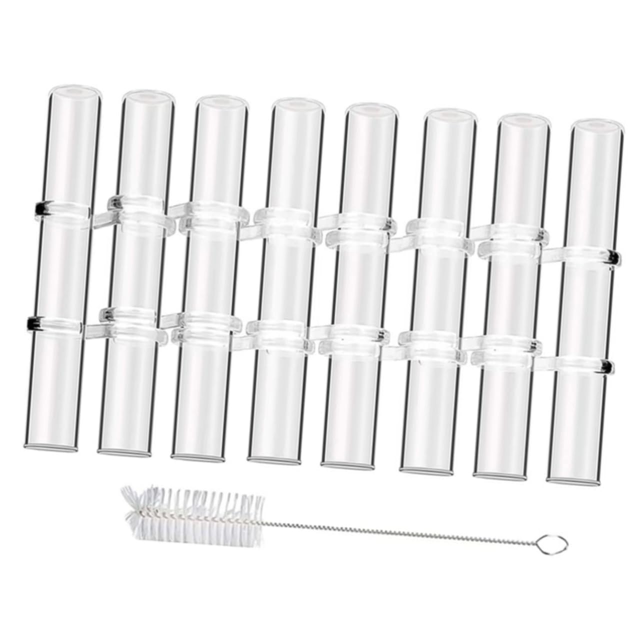 PRETYZOOM Propagation Vase Set 1pc Tube Plant Terrarium Holder for Home Office Plant Propagation Tubes Glass Vase Hook