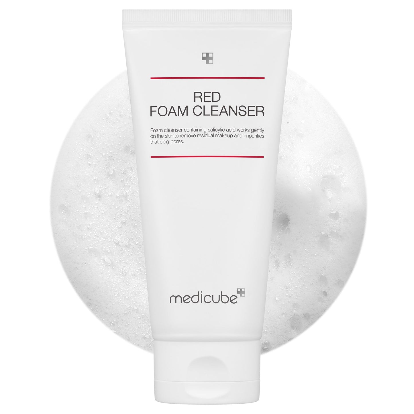 medicube PDRN Marshmallow Whip Cleanser | Face Wash, Cleansing Foam for Pore Care & Uneven Skin Tone | Gentle Daily Deep Cleansing | Hydrating and Nourishing Facial Cleanser | Korean Skincare