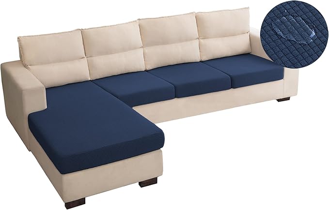 Water Repellent Sectional Couch Cushion Covers L Shaped Sofa