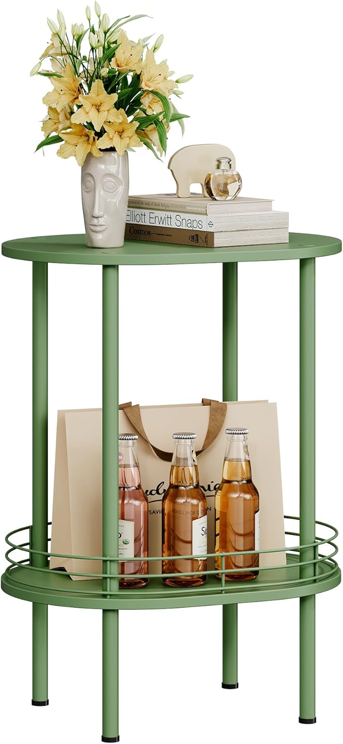 Small Modern Oval Side Table