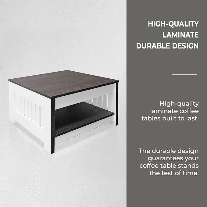 Transformer Furniture’s Modern Square Coffee Table