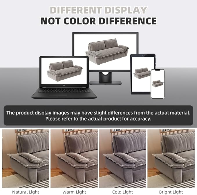 KEIKI 73.2" Queen Sleeper Couch, 3-in-1 Convertible Pull Out Sofa Bed
