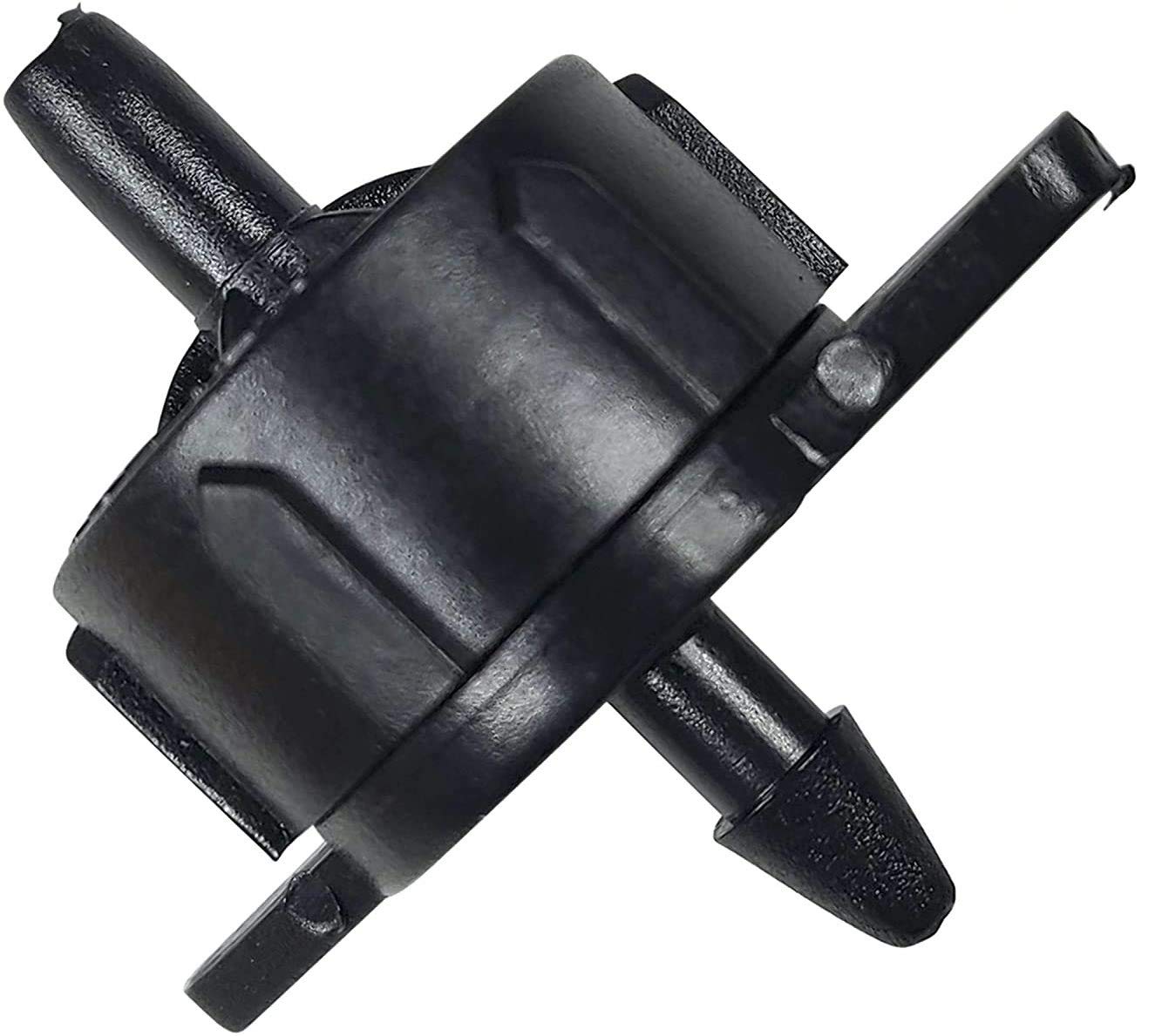 One Stop Outdoor (50-Pack) - 1 Gallon Per Hour Pressure Compensating Drip Emitters - Black Premium Drippers for Drip Irrigation (1 Gallon Per Hour)