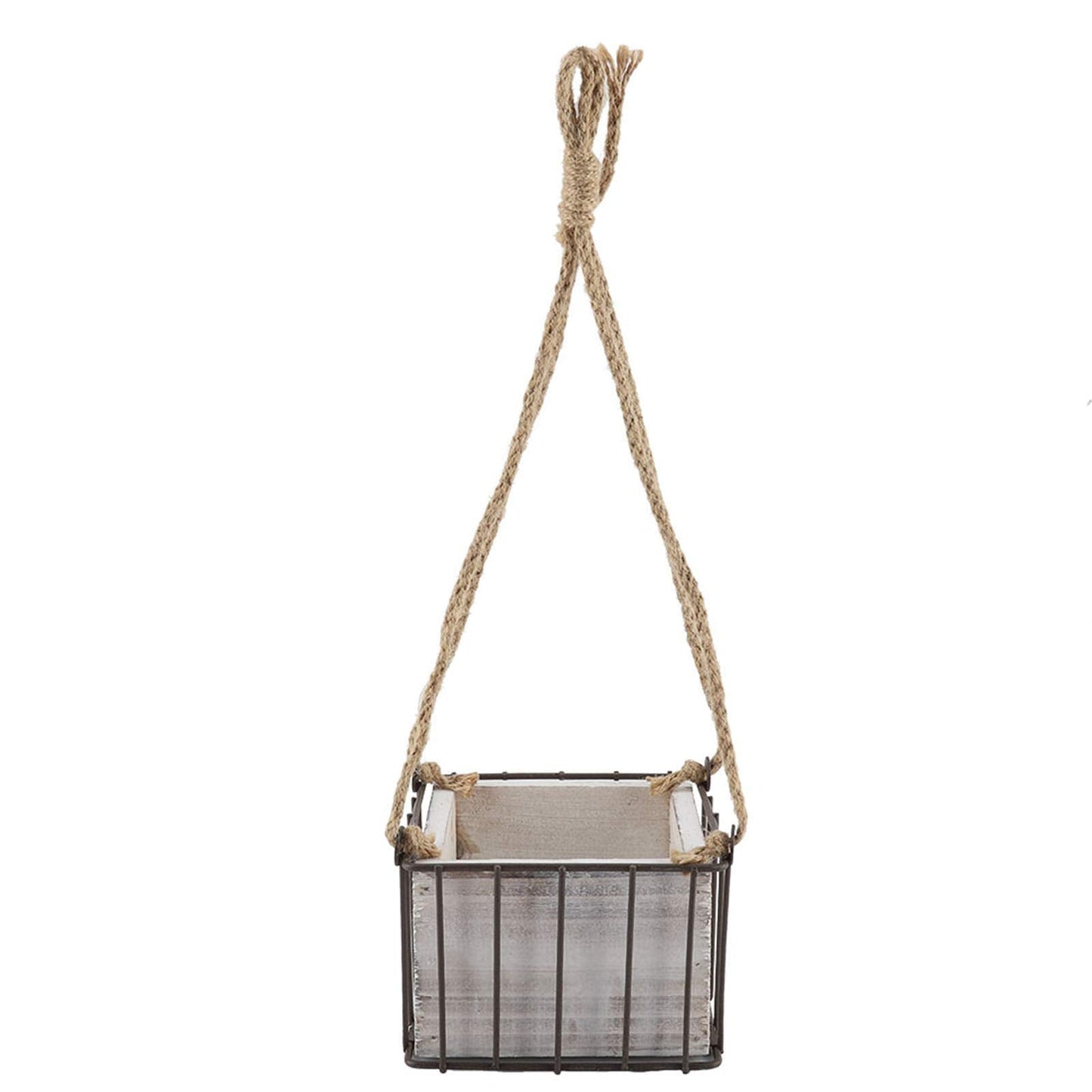 Yosoo Hanging Baskets for Plants, Home Garden Wall Storage Planter Hangings Decor Flower Plant Hanging Basket Flowerpot