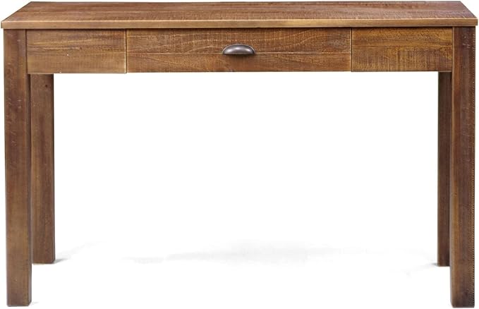Grain Wood Furniture Montauk Desk/Dressing Table, Rustic Walnut
