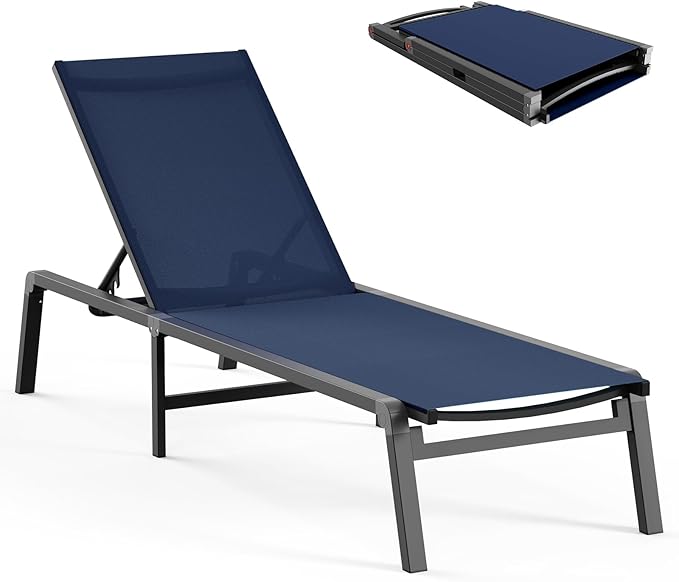 Aluminum Chaise Lounge Ourdoor