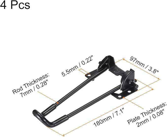 uxcell Folding Table Legs