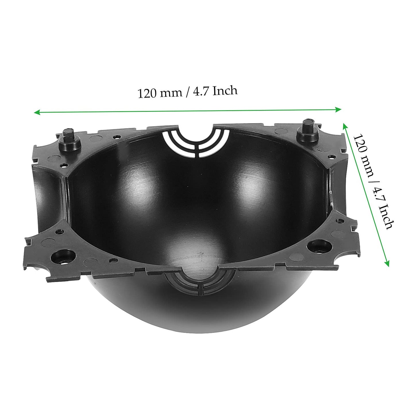 MAHIONG 20 PCS Plant Root Growing Box, 12cm 4.7 Inch Large Plant Root Grafting Ball, Reusable High Pressure Propagation Ball Rooter Boxes for Various Plants Growing Breeding