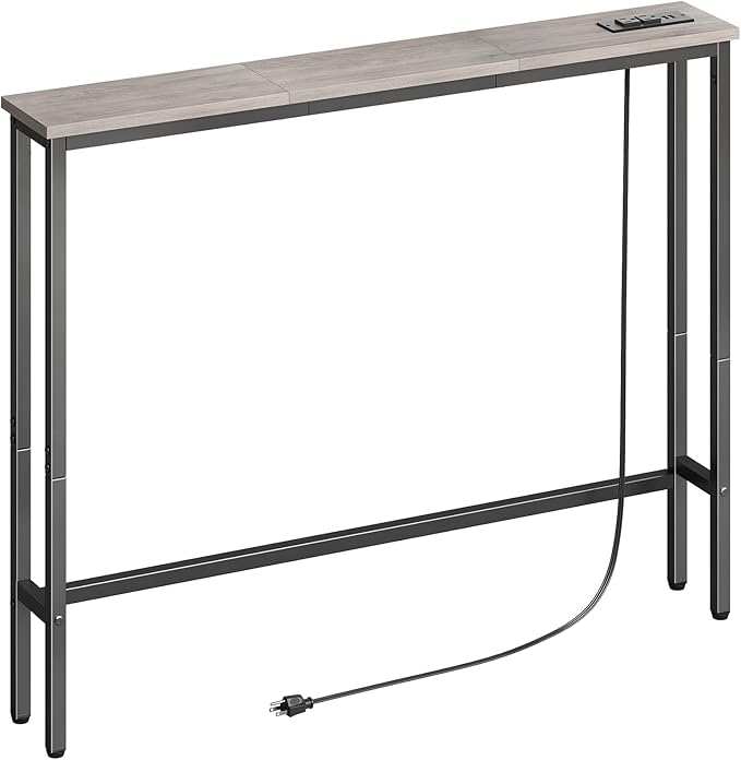 ELYKEN 5.9" Narrow Console Sofa Table