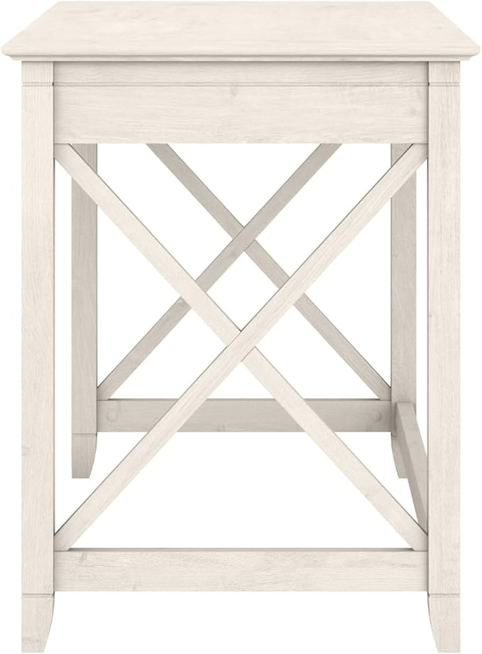 Bush Home Key West 48W Writing Desk in Linen White Oak