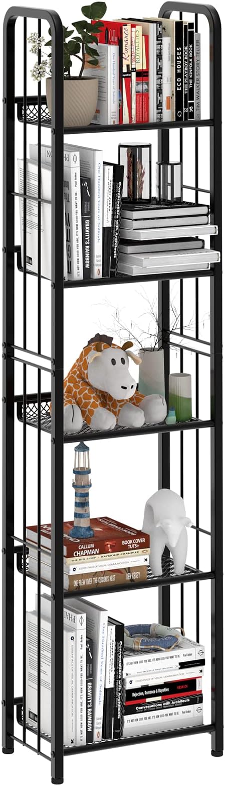 Bookshelf Storage Shelf Bookcase Freestanding Storage Stand